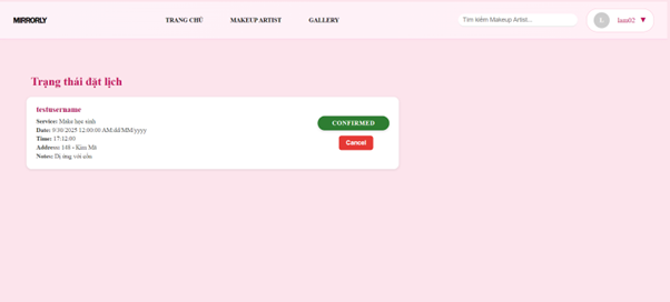 Đơn đã chấp nhận vẫn có thể hủy